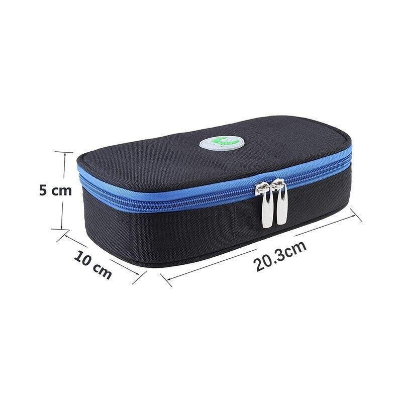 Insulin Pen Case Pouch Cooler Travel Diabetic Pocket Cooling Bag Mall - Black
