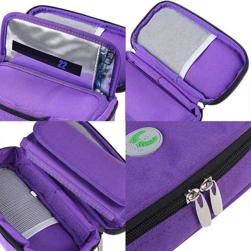Insulin Pen Case Pouch Cooler Travel Diabetic Pocket Cooling Bag Mall - Black