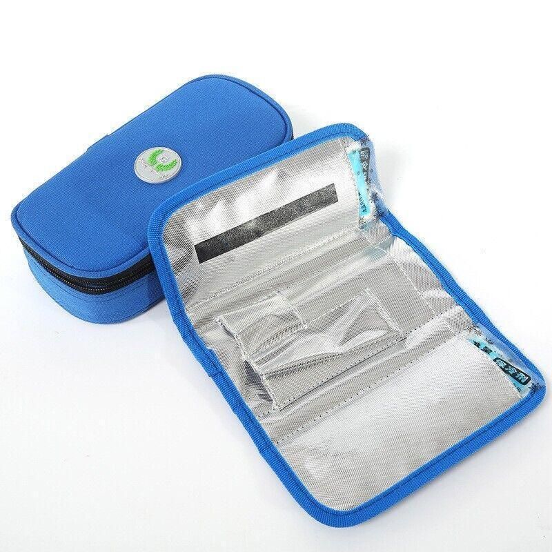 Insulin Pen Case Pouch Cooler Travel Diabetic Pocket Cooling Bag Mall - Black