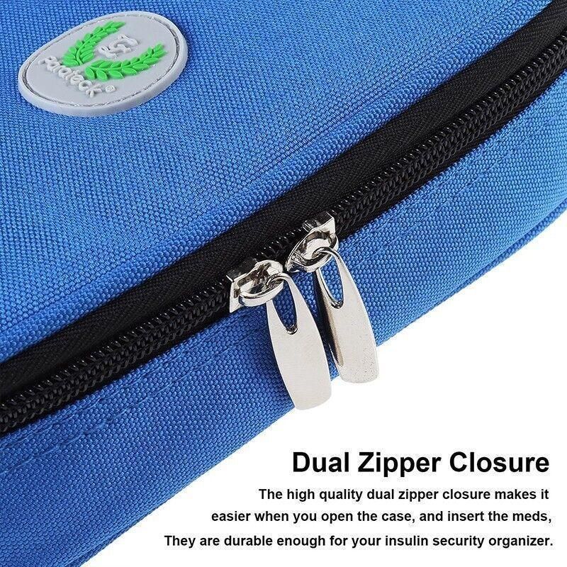 Insulin Pen Case Pouch Cooler Travel Diabetic Pocket Cooling Bag Mall - Black