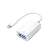 For Iphone Or Type C To Usb Otg Data Cable Adapter Male 3.0 A Female Converter - iOS