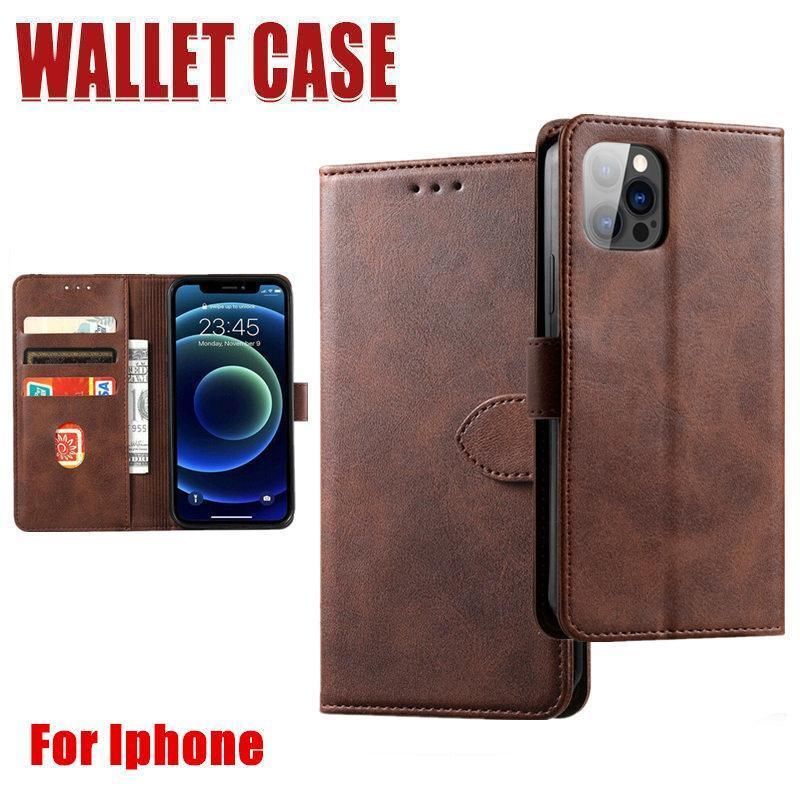 Wallet Leather Flip Case Cover For Iphone 7 8 6 6S Plus X 11 12 13 Pro Xs Max Xr