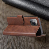 Wallet Leather Flip Case Cover For Iphone 7 8 6 6S Plus X 11 12 13 Pro Xs Max Xr - Rear View