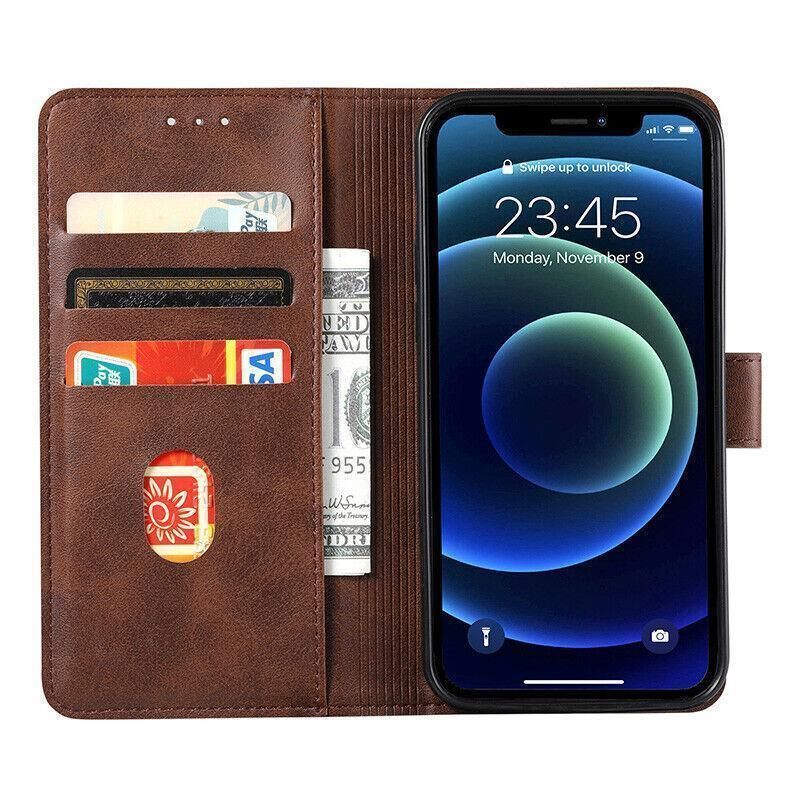 Wallet Leather Flip Case Cover For Iphone 7 8 6 6S Plus X 11 12 13 Pro Xs Max Xr