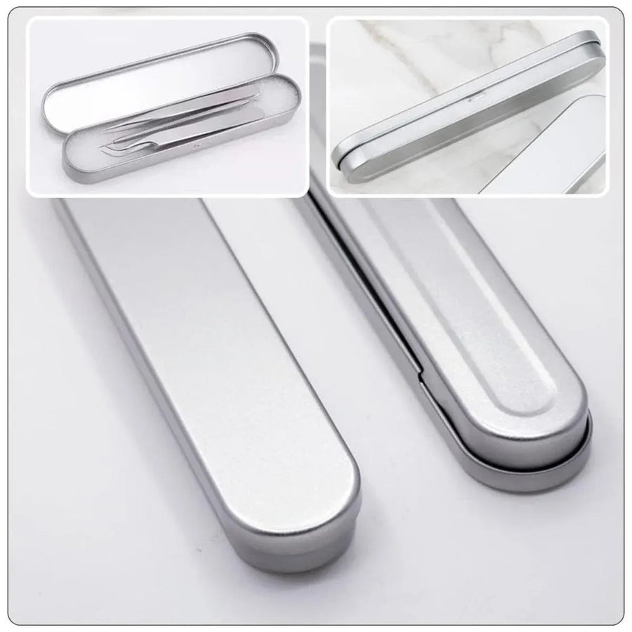 20PCS Metal Pencil Box Storage Case Tin Pen Holder Durable Packaging Organizer