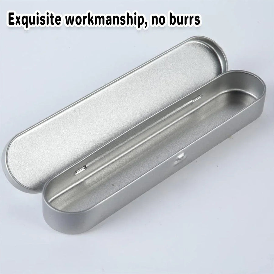 20PCS Metal Pencil Box Storage Case Tin Pen Holder Durable Packaging Organizer