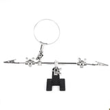 Helping 3rd Hand Soldering Iron Hobby Tool Vise Clamp Magnifying Glass with Station - Extra Image