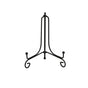 Plate Stands Iron Display Easel Photo Picture Bowl Dish Book Holder Frame Black - 5 Inch