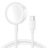 Apple Watch Iwatch Series 6/5/4/3/2/1 Magnetic Charger Usb / Type-C Charging Cable - Type-C 1PC - Low Angle