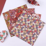 120-Sheet Floral Pattern Origami Paper, 14 x 14 cm