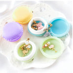 6PCS Macaron Jewelry Box Mini Storage Case Small Multi Functional Organizer