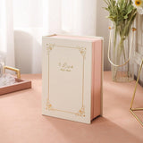 Creative PU Leather Jewelry Box Book Earrings Rings Necklace Organizer Holder - Green