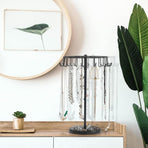 1-Piece Black Rotating Jewellery Display Rack