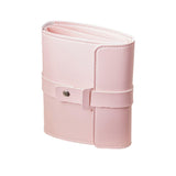 Travel Jewellery Storage Bag Portable Organizer Pouch for Rings Earrings Case - Blue - Rear View