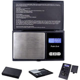 Mini Digital Pocket Scale 0.1g to 1000g Precision Jewellery Kitchen Herb Weighing Tool - Top-Down View