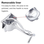 Aluminium Alloy Manual Juicer Fruit Squeezer for Lemon Orange Household Use