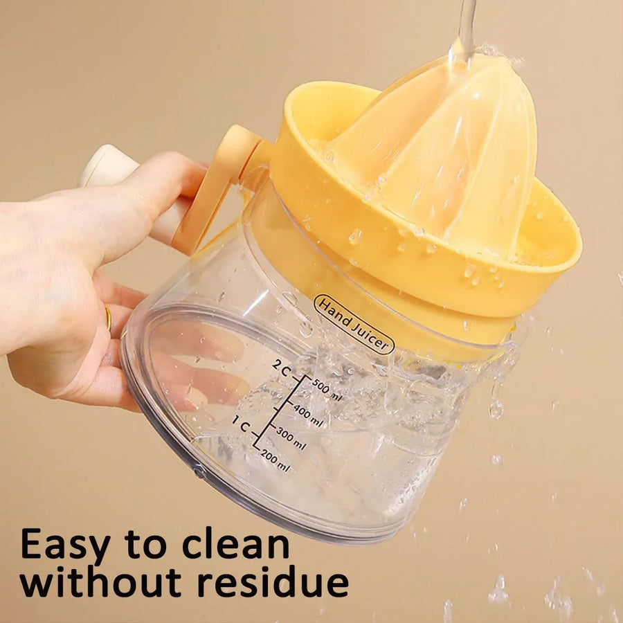 Manual Juice Extractor for Orange Lemon Home Citrus Juicer Hand Compressor - Green