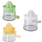 Manual Juice Extractor for Orange Lemon Home Citrus Juicer Hand Compressor - White