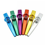 Kazoo Musical Instrument Mouth Flute Diaphragm Guitar Partner Harmonica Style - Blue