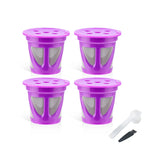 Coffee Capsule K-cup Basic Model Recyclable Reusable Coffee Pods For Home Office - Purple