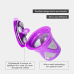 Coffee Capsule K-cup Basic Model Recyclable Reusable Coffee Pods For Home Office - Purple