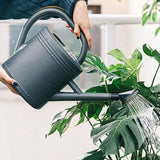 3L Gray Retro Watering Can Long Spout Large Capacity Shower Kettle for Garden - Extra Image
