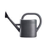 3L Gray Retro Watering Can Long Spout Large Capacity Shower Kettle for Garden - Front View