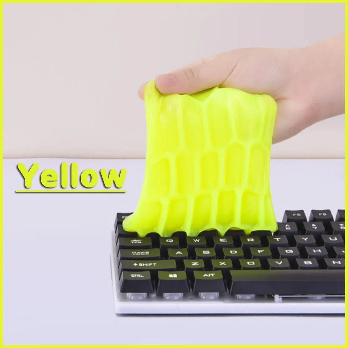Dust Dirt Cleaning Super Clean Car Laptop Keyboard Home Cleaner - Green
