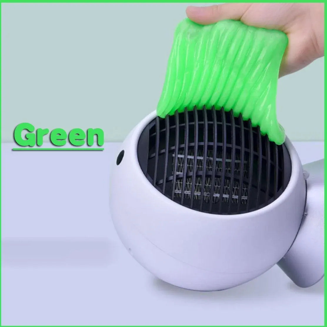 Dust Dirt Cleaning Super Clean Car Laptop Keyboard Home Cleaner - Green