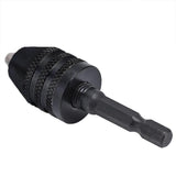 1/4inch Keyless Chuck Conversion Hex Shank Adapter Drill Bit Quick Change Driver HG