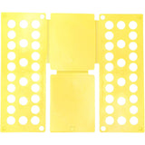 Lazy Folding Clothes Board Compact Laundry Folding Storage Clothes Organizer - Pink - Low Angle