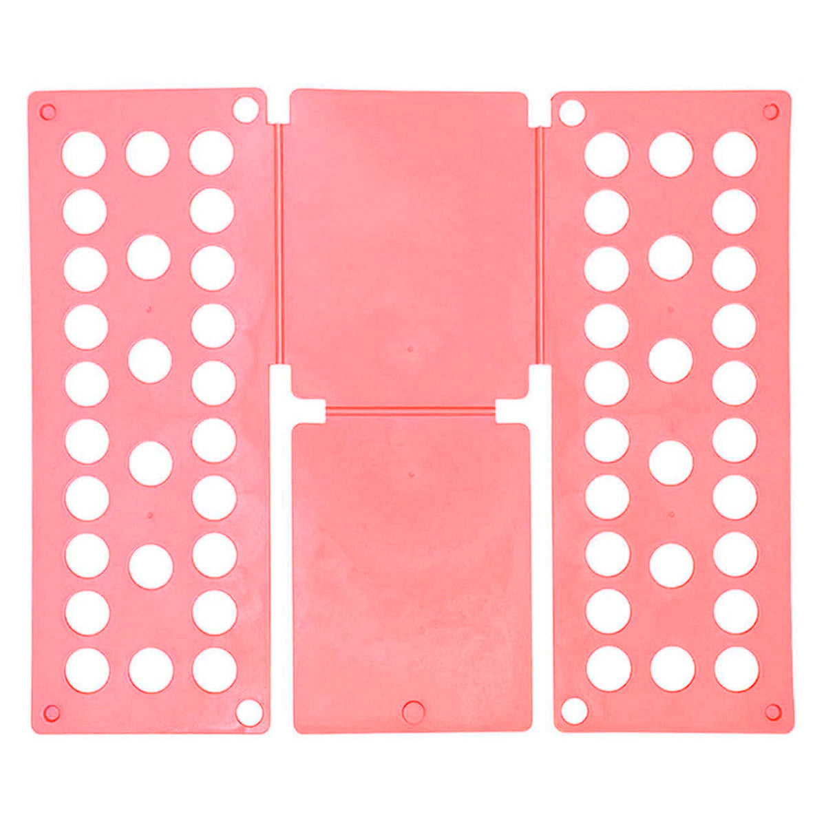 Lazy Folding Clothes Board Compact Laundry Folding Storage Clothes Organizer - Pink