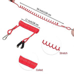 Boat Outboard Engine Motor Kill Stop Switch Emergency Tether Lanyard For Yamaha