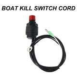 Boat Outboard Engine Motor Kill Stop Switch Emergency Tether Lanyard For Yamaha - Extra Image