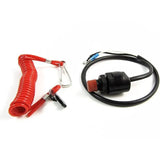 Boat Outboard Engine Motor Kill Stop Switch Emergency Tether Lanyard For Yamaha - Extra Image