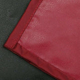 Heavy Duty PVC Waterproof Apron for Kitchen Butcher Cleaning 106x68cm - Red