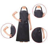 Heavy Duty PVC Waterproof Apron for Kitchen Butcher Cleaning 106x68cm - Red - Extra Image