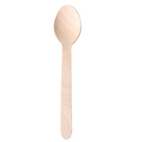 Wooden Cutlery Set Disposable Bamboo Wood Bulk Buy Forks Spoons Knives Party - 100PCS Knives