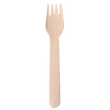 Wooden Cutlery Set Disposable Bamboo Wood Bulk Buy Forks Spoons Knives Party - 100PCS Knives - Extra Image
