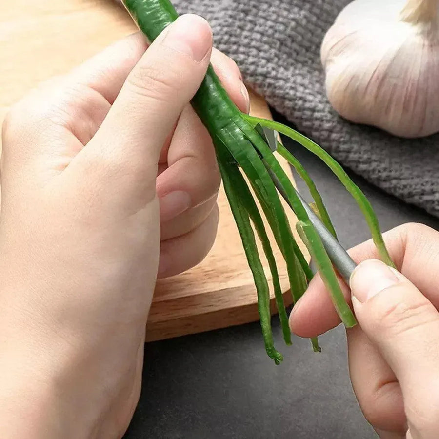 1-Piece Scallion Shredder Kitchen Tool