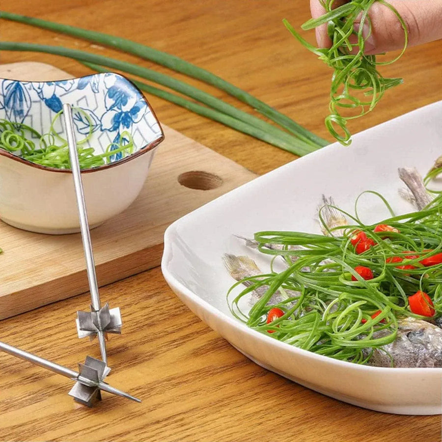 1-Piece Scallion Shredder Kitchen Tool