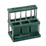 Multifunctional Kitchen Countertop Knife Block Holder with Drain Tray