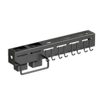 Stainless Steel Kitchen Utensil Storage Rack Organiser Knife Pan Holder Shelves
