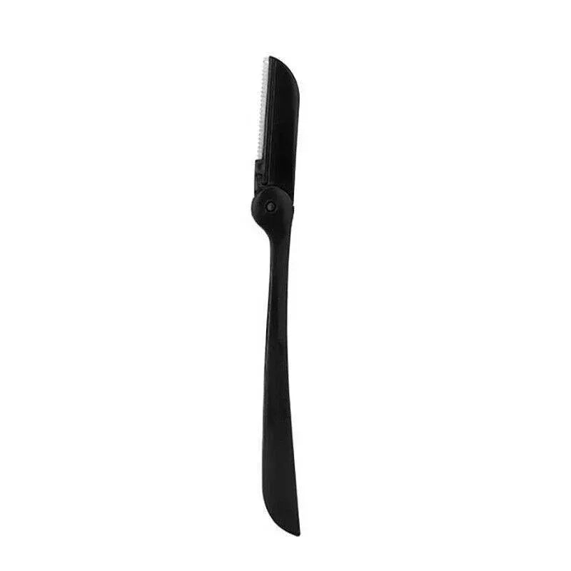 Eyebrow Razor Set Trimmer Shaver Scissors Spooley Dermaplaning Tweezers