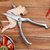 Knives Kitchen Shears Stainless Steel Poultry Fish Chicken Bone Kitchen Scissors - Extra Image