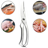 Knives Kitchen Shears Stainless Steel Poultry Fish Chicken Bone Kitchen Scissors - Extra Image