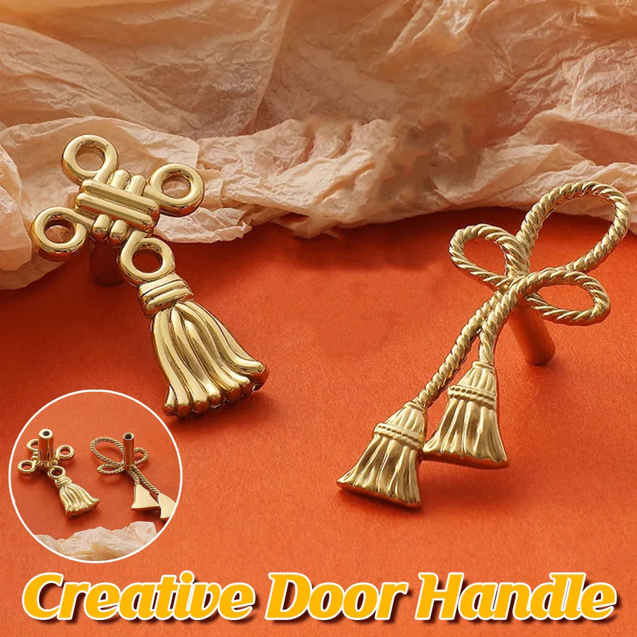Chinese Decorative Handle Creative Flower Knot Wardrobe Drawer Cabinet Door Pull - Chinese Knot