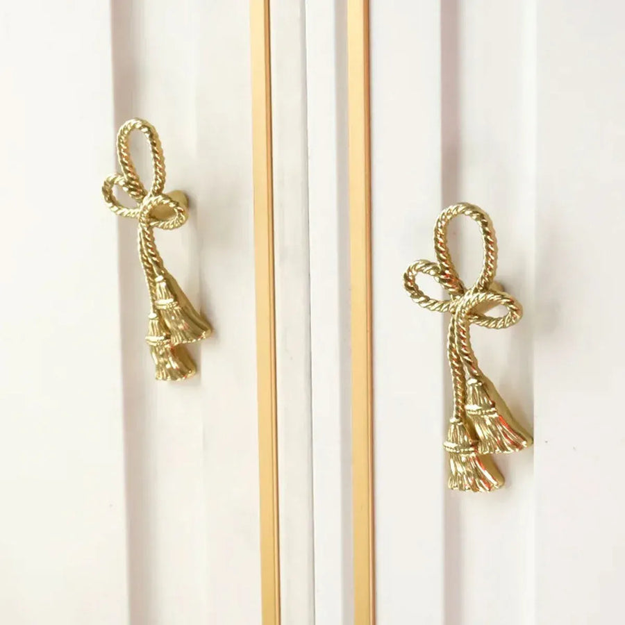 Chinese Decorative Handle Creative Flower Knot Wardrobe Drawer Cabinet Door Pull - Chinese Knot