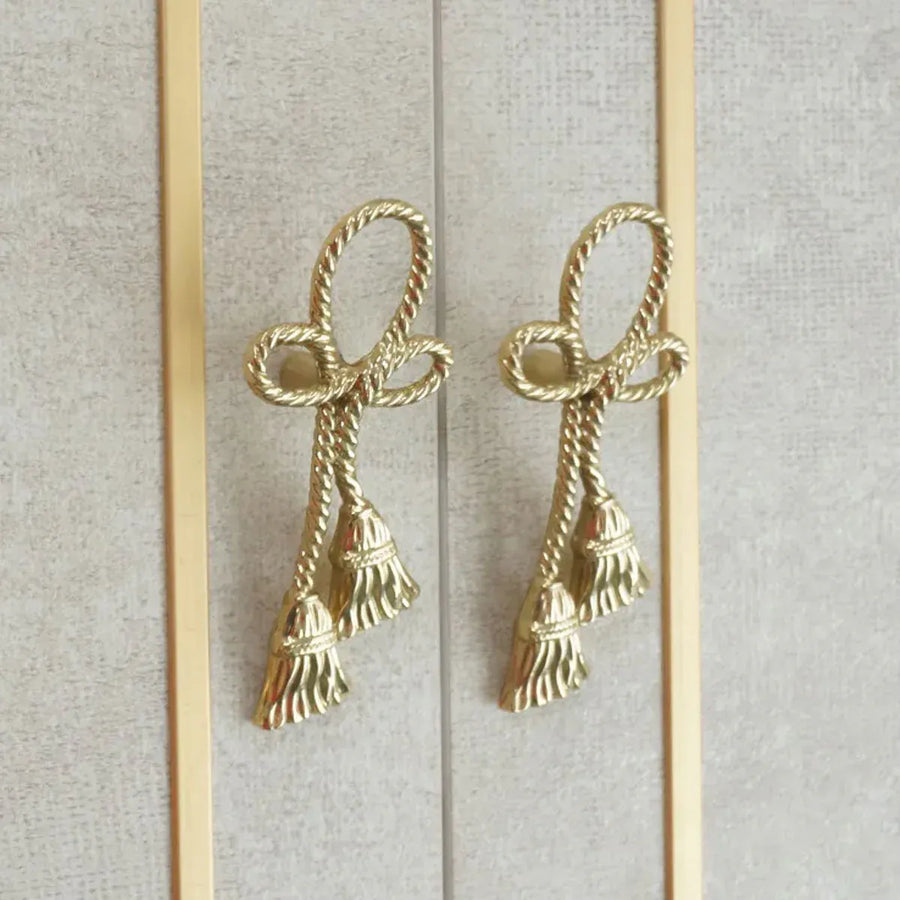 Chinese Decorative Handle Creative Flower Knot Wardrobe Drawer Cabinet Door Pull - Chinese Knot