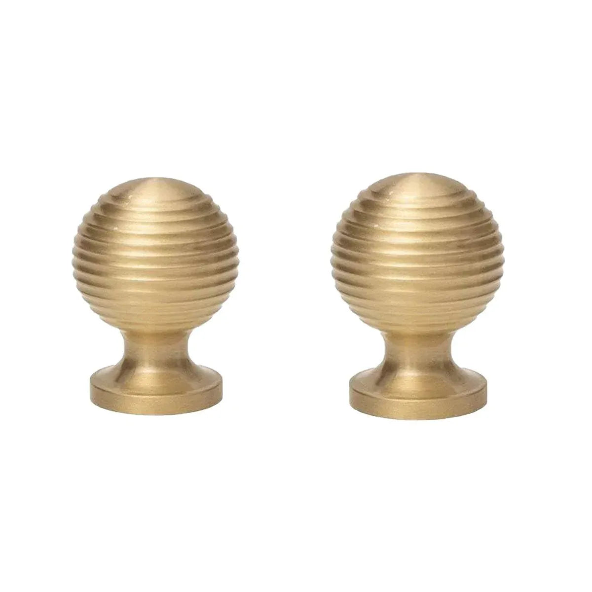 Round Ball Cabinet Handle Single Hole Modern Pull for Drawer Wardrobe Cupboard - 28mm